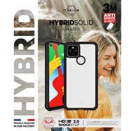 France ITSKINS Antibacterial Shock-Resistant Protective Case Pixel 5 HYBRID SOLID﻿﻿- Cases