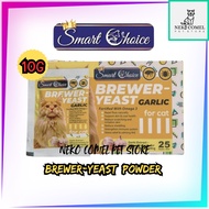 Smart Choice Brewer-Yeast Garlic Powder 10gm / Supplements Kucing / Bulu Cantik