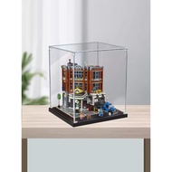 [Acrylic Display Box] Street Corner Car Repair Station Acrylic Display Box Suitable for Lego 10264 T