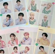 TXT tomorrow x together 人生4格 photo card kundal