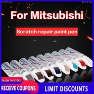 For Mitsubishi Car Scratch Repair Agent Auto Touch Up Pen Car Care Scratch Clear Remover Paint Care Waterproof Auto Mending Fill Paint Pen Tool For Mitsubishi Triton Outlander Mirage ASX Lancer EVO PAJERO GRANDIS GALANT Xpander