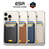 ESR - ที่เก็บบัตรติดหลังมือถือ รุ่น Magnetic Wallet Boost (HaloLock) by Vgadz