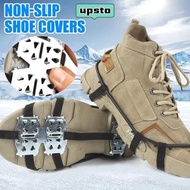 UPSTO Ice Claw, Anti-Slip Spike Ice Gripper Spike,  7/10 Teeth Universal Snow Crampons For Shoes