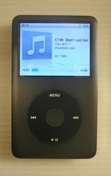 蘋果 Apple ipod 160G  A1238 第七代 薄機 播放器 單賣主機無配件 ~~銀幕有瑕庛如圖 功能正常