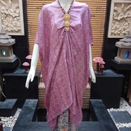 Aruna Semi Silk Premium viscose Tunic Kaftan - Lilac