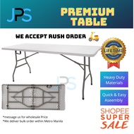 6ft (180cm) Heavy duty foldable table premium quality Lifetime Use