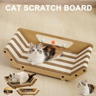 Premium Sisal Cat Tree Scratcher 3 in 1 Double Color Corrugated Paper Cat Bed Scratcher Cat Sofa Bed Cat Nest