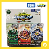 TAKARA TOMY Beyblade Burst B-121 Super Cho-Z Triple Booster Set B121