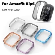 Soft TPU Case Compatible For Amazfit Bip 6 Case Hollow Watch Amazfit Bip 6 Case Bumper Shell for ama