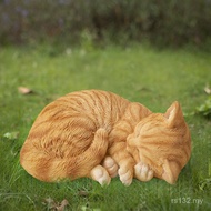 Factory Home Sleeping Cat Decorations Decorations Desktop Living Room Indoor Production Cute Crafts 