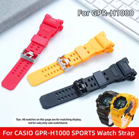 GPR-H1000 Silicone Watch Strap For Casio G-shock Rangeman 3554 GPR-H1000 Waterproof Resin Watchband 