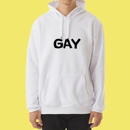 GAY PRIDE 彩虹 同志 帽T 衣服 長袖 白色 黑色 厚磅 台灣印製