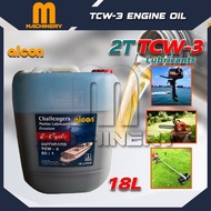 M.Machinery Alcon Outboard Marine Lubricant 2T TCW-3 Engine Oil 18 Liter 18L