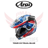 ARAI Tour-x5 Trail Blue 100% Original Made In Japan Motorcycle Helmet Touring / Adventure