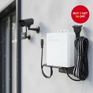 Mini UPS Battery Backup 5400mAh 12V 1.5A for WiFi Camera, AC to DC Power Supply