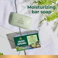 Irish Spring 愛爾蘭清新體香皂(3.7oz/104.8g*12件) Spring Bar Soap for Men Aloe Mist Deodorant & Bar Soap 3.7 O