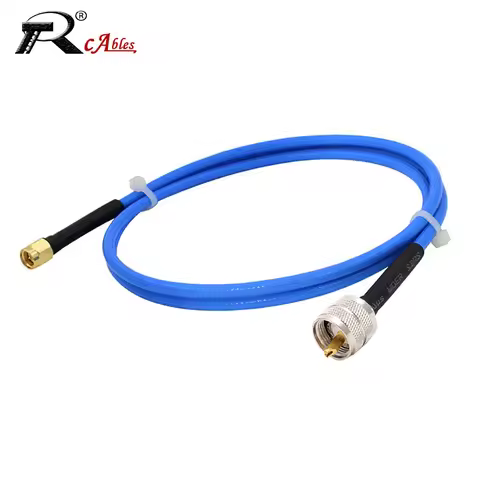 RG402 Semi Flexible Cable PL259 UHF Male to SMA Male Female RF Adapter Cable 50 Ohm RF Coaxial Pigta