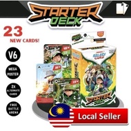 BoBoiBoy Galaxy Card Starter Deck 6.0 Game Toy Kids Animasi Kanak