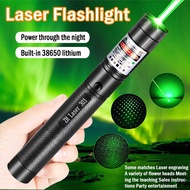 Penunjuk Laser Cahaya Hijau USB 532mm 2000mPen Laser Jarak Panjang cahaya laser Tourch