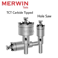 Merwin TCT Tungsten Carbide Tipped Hole Saw For Stainless Steel , Aluminium & Fibreglass