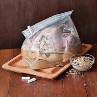 Brining Bags for Turkey, 3 Pack, 19"x23", Holds up 176oz, Reusable, Thickened Brining Bag with Double Zip-lock Seal Brine Bags for Turkey, Chicken, Beef, Pork, Ham Crate &amp; Barrel