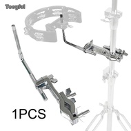 Tooyful Cowbell Clamp, Extension Clamp Fixing Set, Metal, Hardware, Practice Tool, Cowbell Mounting 
