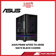 ASUS PRIME AP202 TG ARGB MATX BLACK CASING