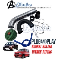 Kenari and Kelisa Open Pod Air Filter Intake Ram Kit