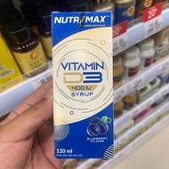 Nutrimax Vitamin Vit D3 Anak Ibu Hamil 400 IU Sirup Kesehatan Tulang G