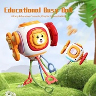 Busy 6-sided handheld Montessori toy for children to explore and develop their senses