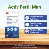 Activ Fertil Man men's health support pills box of 30 pills