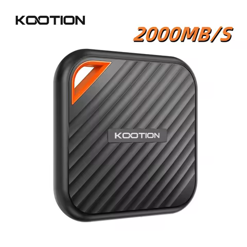 KOOTION X6Max Portable External SSD 2TB 1TB 512GB Hard Drive HD Externo USB 3.2 GEN 2SSD Mini PSSD f
