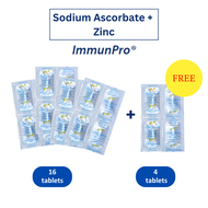 Unilab SULIT PROMO: Buy ImmunPro 16 Tablets, Get Free 4 Tablets Sodium Ascorbate with Zinc