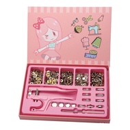 633 831 655 201 Metal snap fastener Installation Tool Gift Set12.5mm Copper Snap Button Set