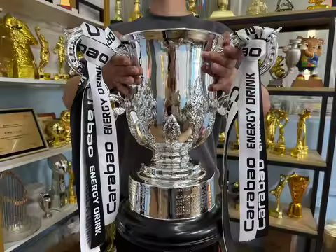 The 2025 Newcastle United Winners Trophy Cup The 2025 EFL Cup The Carabao Trophy Replica Trophy Cup 