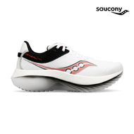 Saucony Men Kinvara Pro Running Shoes - White / Infrared