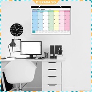✥Dilraba✥【In Stock】 2023-2024 Desk Calendar Desk/Wall Calendar Desk Pad for Planning Or Organizing