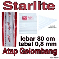 BERKUALITAS Starlite Atap Gelombang PVC