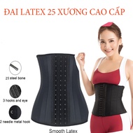 [Cam kết hàng chuẩn] Đai nịt bụng latex 25 xương chính hãng Đai Gen Nịt Bụng Định Hình Giảm Cân Late