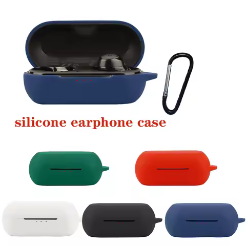 For anker Soundcore Life A1 Case Solid Color Silicone Shockproof Bluetooth Earphone Cover for Soundc