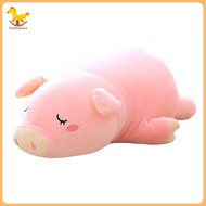 [Nosafhu] Pig Plush Pillow PP Cotton Filling Sofa Ornament Pink Cute Piggy Pillow Stuffed Animal Dol