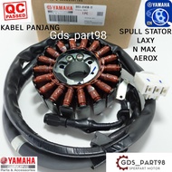 Spool Stator Assy Yamaha LAXY NMAX NEW AEROX 155 Long Cable (B63-H1410-11)