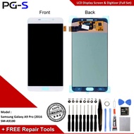 FullSet Ori LCD Samsung Galaxy A9 Pro (2016) SM-A9100 SM-A910F LCD Touch Screen & Digitizer White
