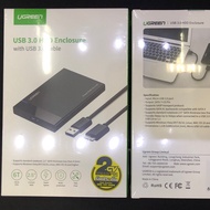 BOX HDD ยี่ห้อ UGREEN (กล่องเปล่า สำหรับใส่ HDD แปลงเป็น External)