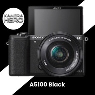 Sony a5100 FULLSET with kit lens 16-50mm (used)