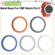 SHOUOUI  Cover Ring, Frame Protective Watch Bezel,  Metal Smart Watch Accessories Shell Screen Prote