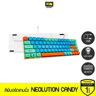 คีย์บอร์ดเกมมิ่ง Neolution E-Sport Candy Blue Orange Green (ENG/TH) keyboard gaming