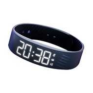 Vibrating Alarm Clock Watch Heavy Sleepers Silent Wake-Up Smart Bracelet Men Women Adjustable Wearab