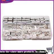【jiaobin1】240PCS Wire Copper Crimp Fitting Ferrules,AWG 4,6,8,10 Non Insulated Cable Housing Ferrule