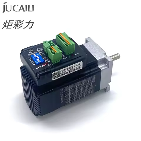 Jucaili printer carriage servo motor 57 for xp600 print head integrated AC 100w high speed 3000RPM 3